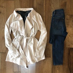 Vero Moda drapey trench